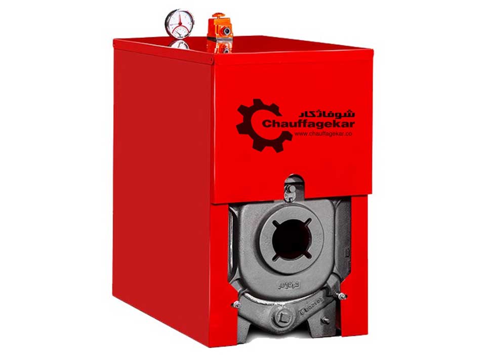 دیگ چدنی شوفاژکار سولار 300 مدل 6 پره